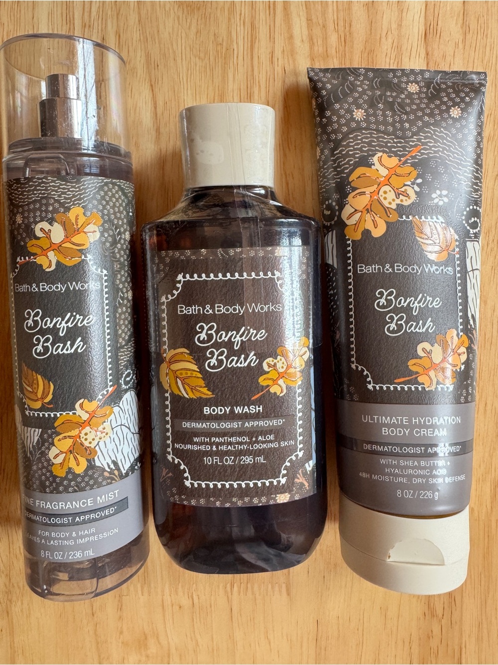 Bath & Body Works Bonfire Bash Set - Brown